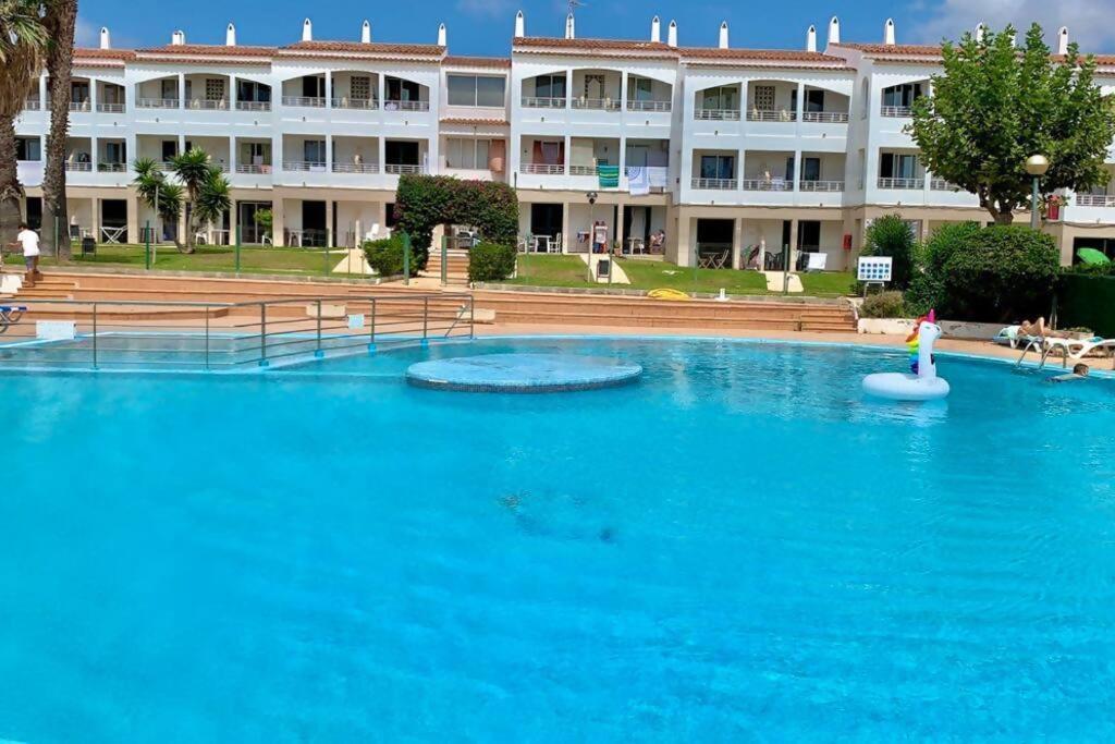 La Vall Apartamento En Planta Baja Con Piscina Cala'N Blanes  Esterno foto